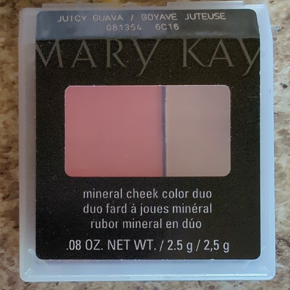 Mary Kay Blush Duo Pink and Orange Mineral Formula